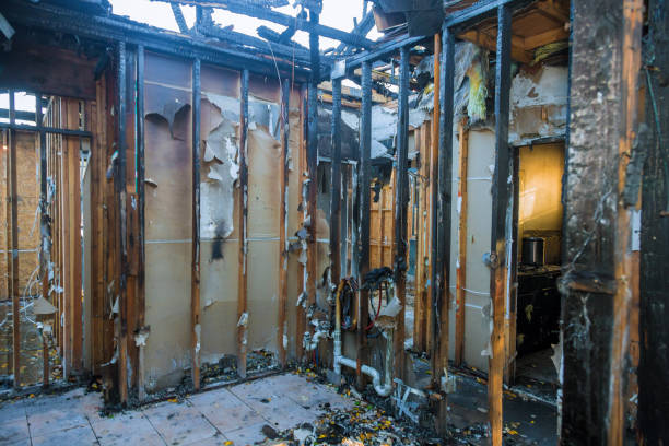 Professional Soot Cleanup technician working in Silver Lake, OH